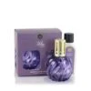 Purple Spiral Glass Fragrance Lamp Gift Set