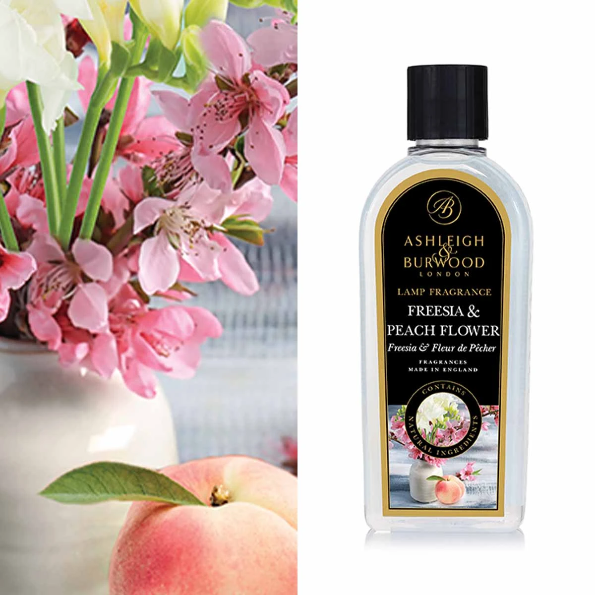 Freesia & Peach Flower Lamp Fragrance 3 Freesia & Peach Flower Lamp Fragrance