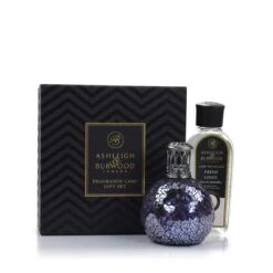 All Because & Fresh Linen Fragrance Lamp Gift Set